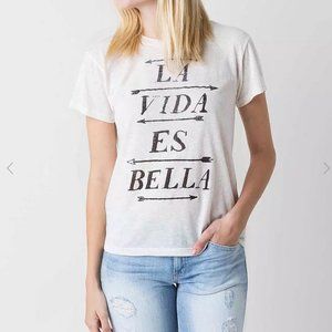 Billabong Graphic T-Shirt "La Vida Es Bella" (Life is Beautiful)